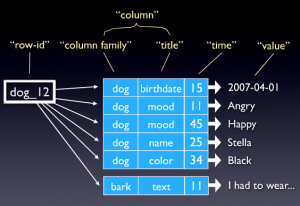 Column-oriented store