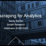 Webscraping for Analytics